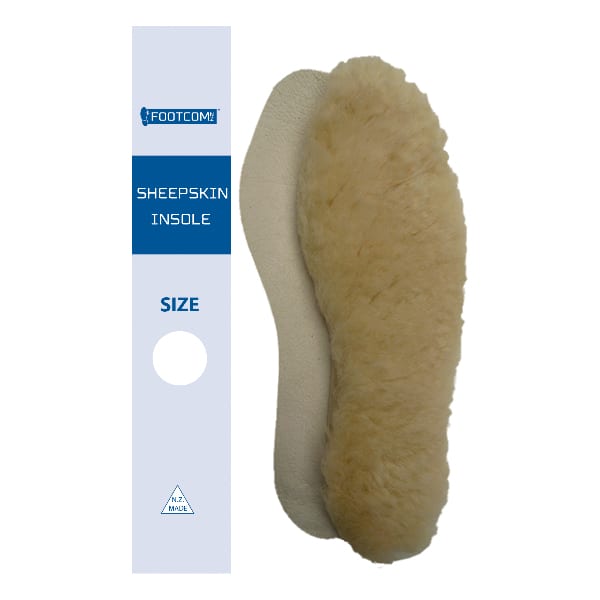sheepskin foot insoles